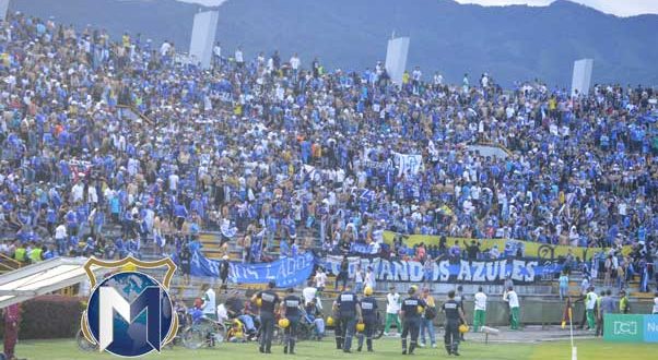 Hinchas Millonarios Ibagué 2017