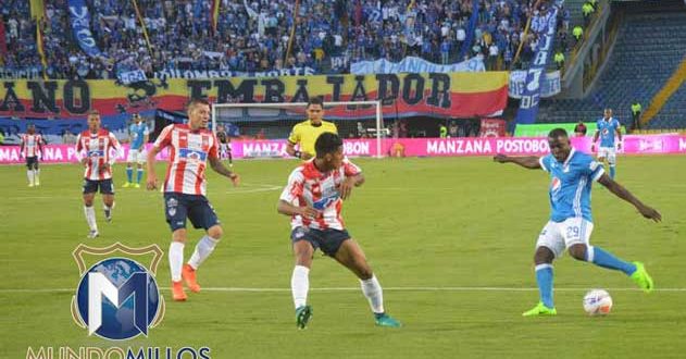 Millonarios 1 Junior 2 2017