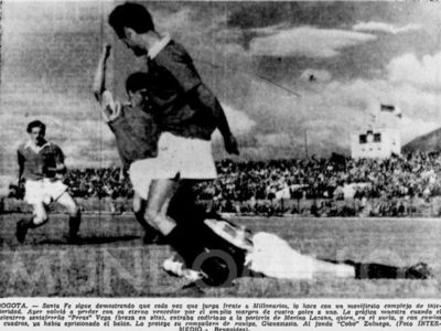 Millonarios Santa Fe 1956