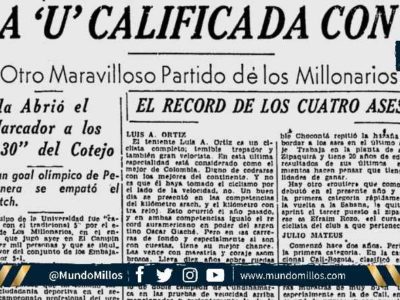 Universidad Millonarios 1949