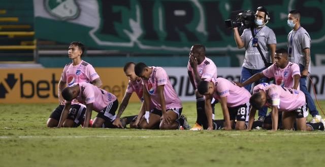 Cali Millonarios Sudamericana 2020