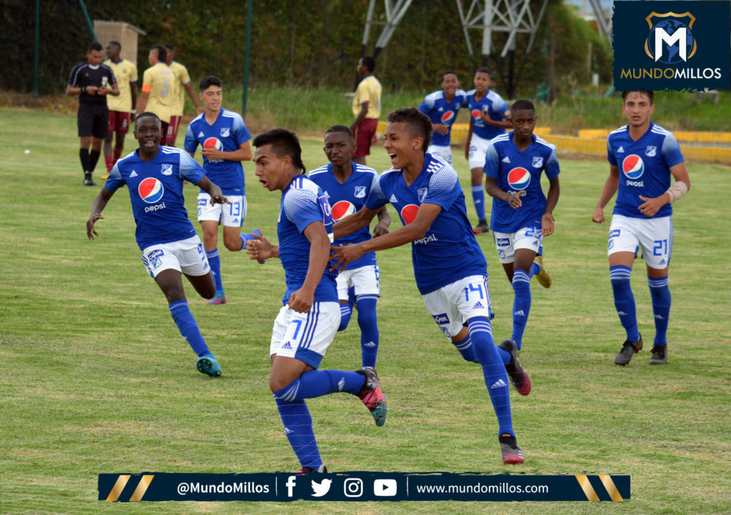 Plata Vinotinto y Oro Millonarios Sub15 2021