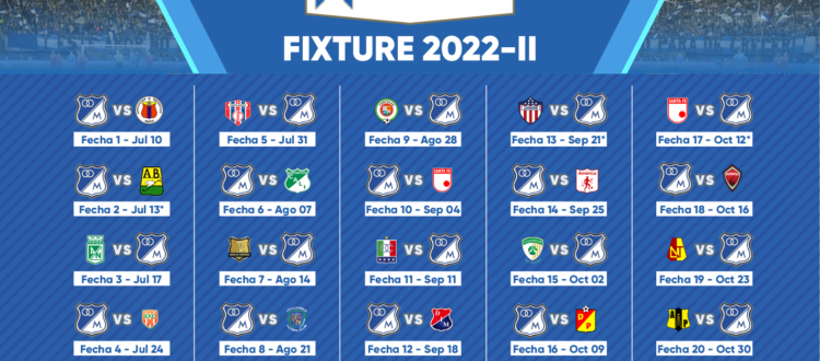 Calendario Finalización 2022