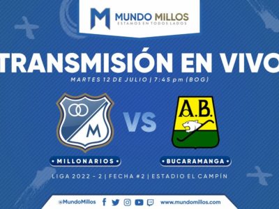 Millonarios Bucaramanga 2022