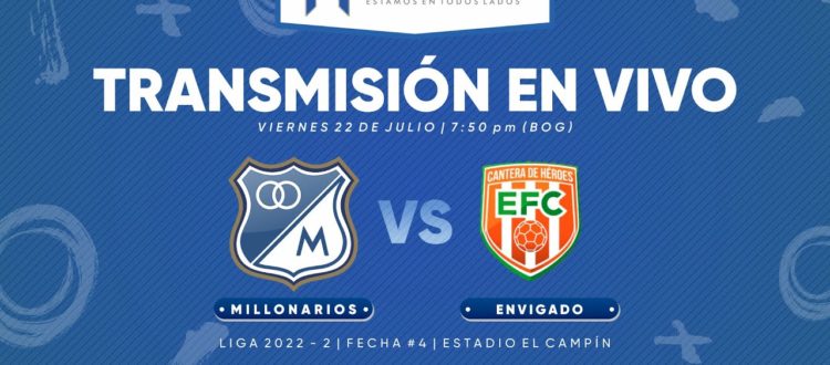 Millonarios Envigado 2022