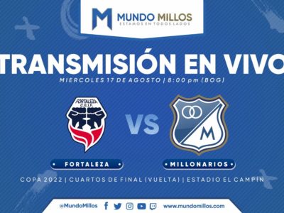 Fortaleza vs Millonarios 2022