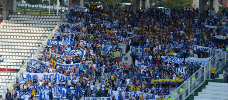 Hinchada Millonarios Manizales 2015