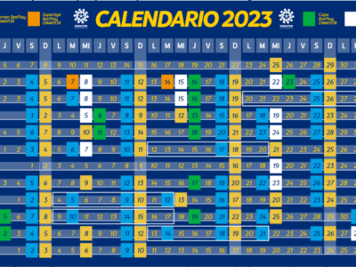 Calendario Dimayor 2023