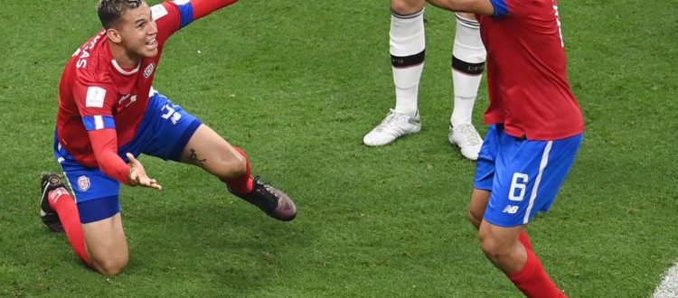 Juan Pablo Vargas gol Costa Rica
