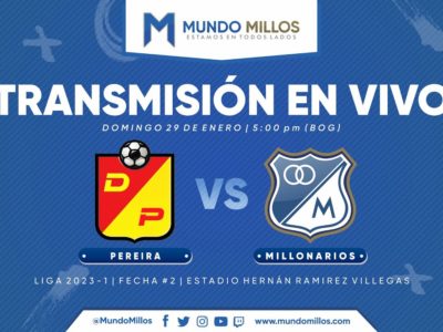 Pereira vs Millonarios 2023