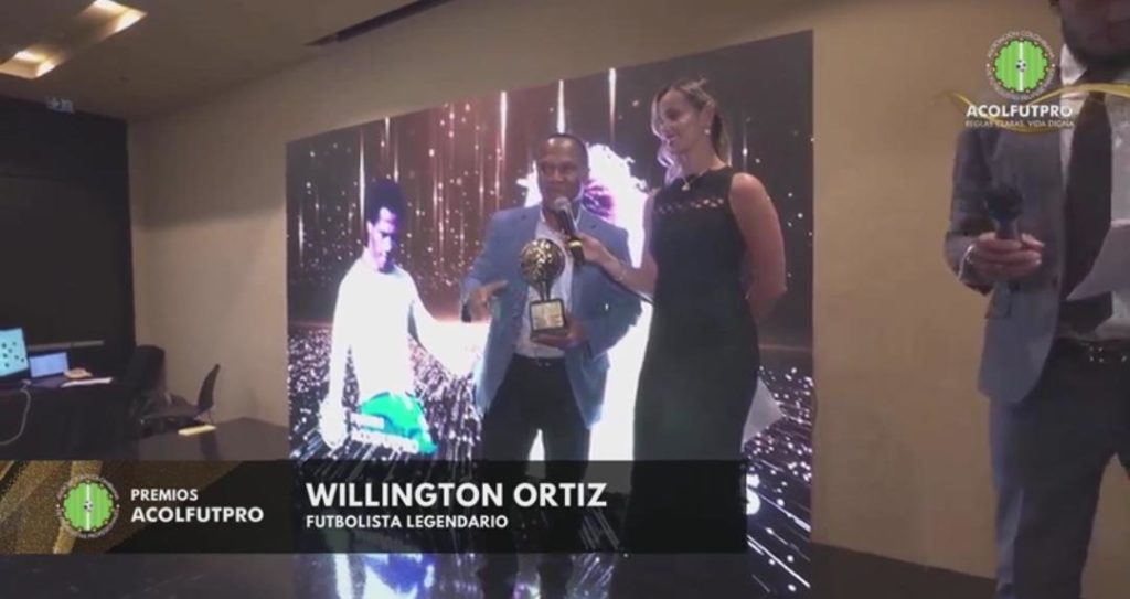 Willington Ortiz Premios Acolfutpro
