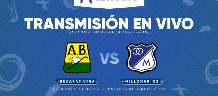 Bucramanga vs Millonarios 2023