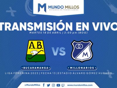 Bucaramanga vs Millonarios Liga Femenina 2023