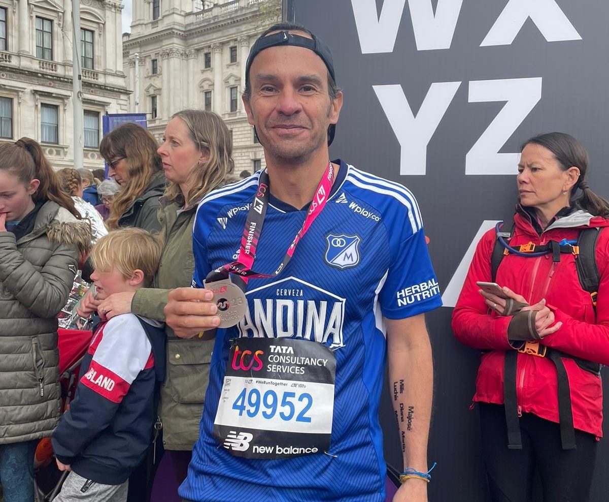 Miguel Rozo, el Embajador en la maratón de Londres – Mundo Millos