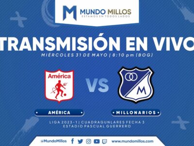 América vs Millonarios Cuadrangulares 2023