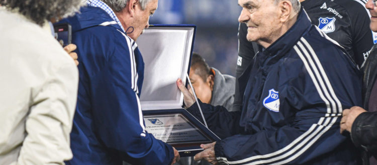 Homenaje de Millonarios a Jaime Arroyave 2023