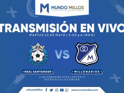 Real Santander vs Millonarios 2023