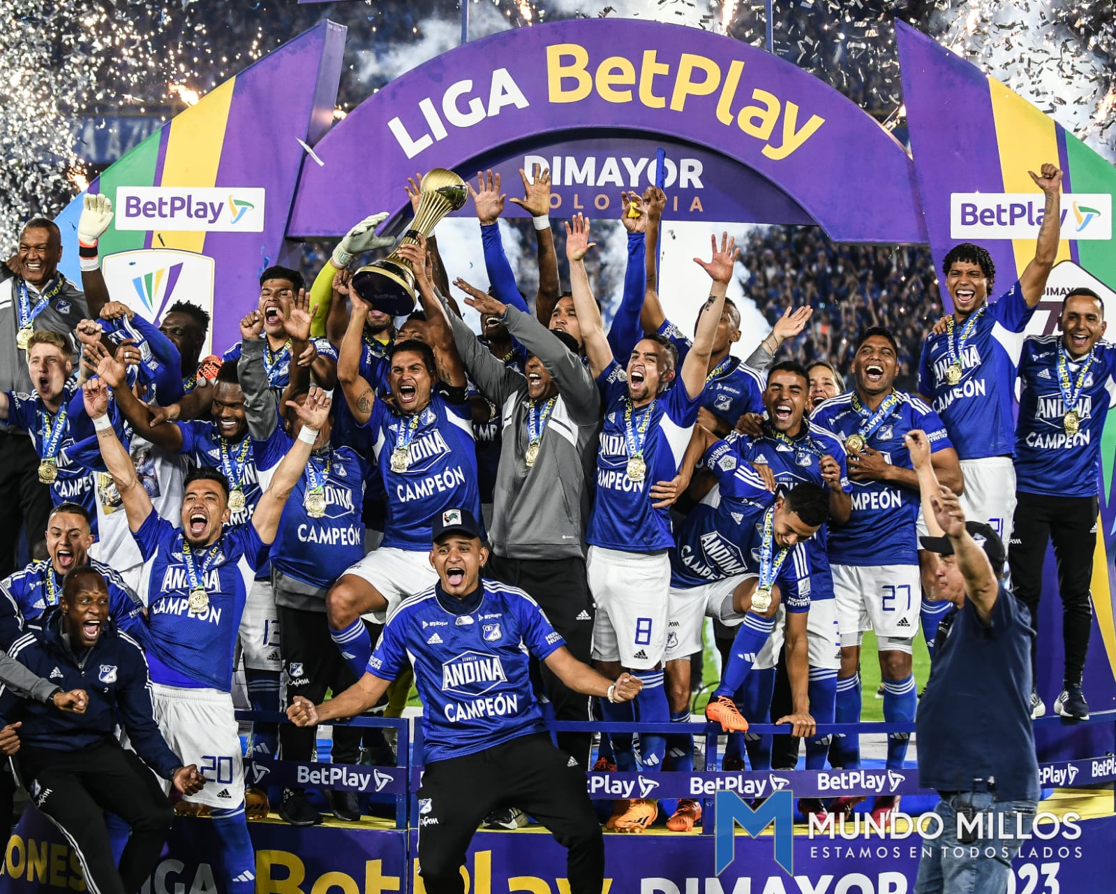 MILLONARIOS ES EL CAMPEÓN DEL APERTURA 2023 Mundo Millos