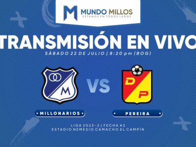 Millonarios vs Pereira 2023