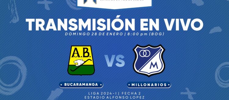 Bucaramanga vs Millonarios 2024