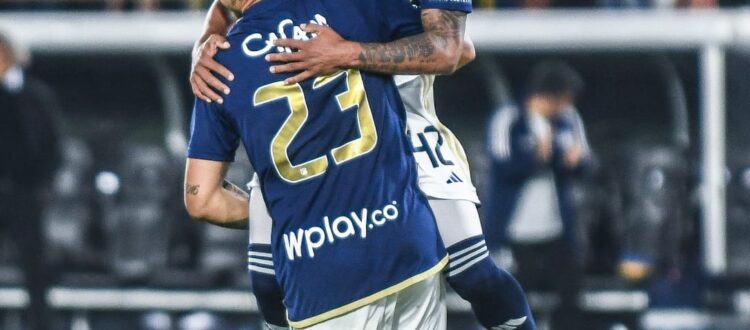 Jhon Edinson Largacha celebra su gol frente a Alianza