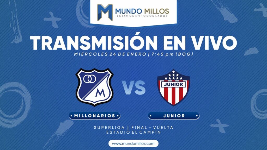 Millonarios vs Junior SuperLiga 2024