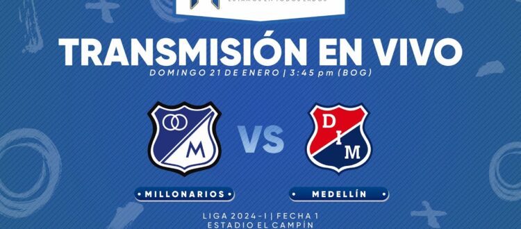 Millonarios vs Medellín 2024