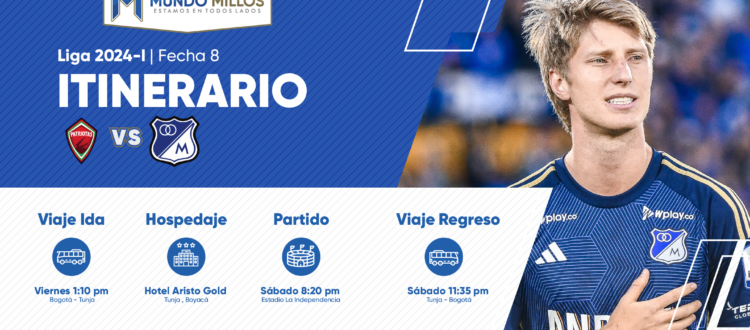 Itinerario Tunja 2024