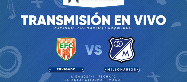Envigado vs Millonarios 2024