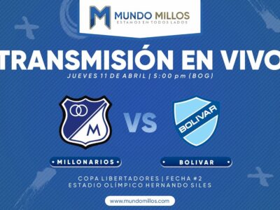Bolívar vs Millonarios 2024