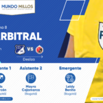 Árbitros Millonarios Cúcuta Liga Femenina 2024