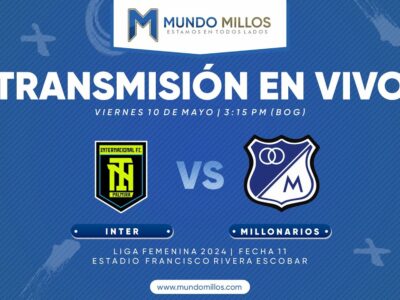 Inter Palmira vs Millonarios Liga Femenina 2024