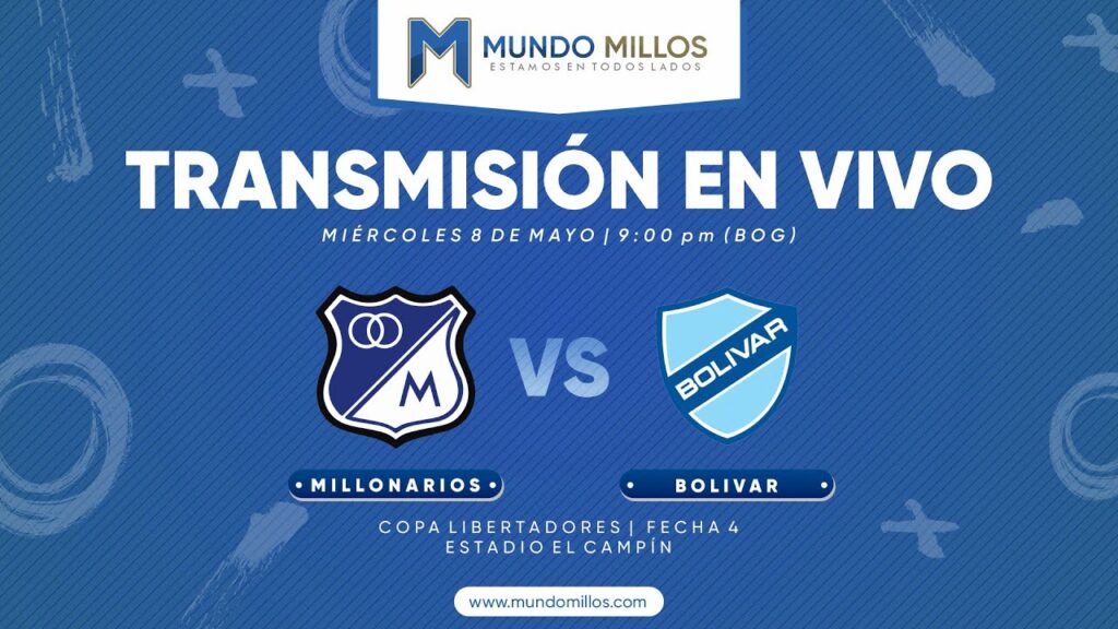 Millonarios vs Bolívar 2024