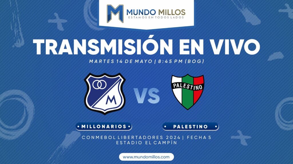 Millonarios vs Palestino 2024