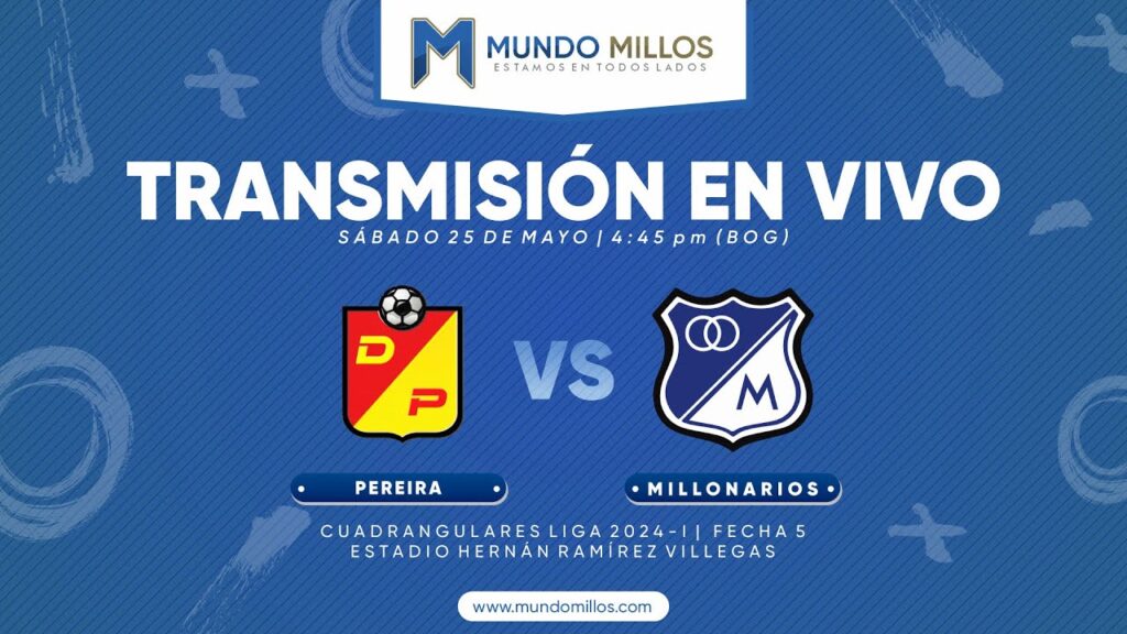 Pereira vs Millonarios