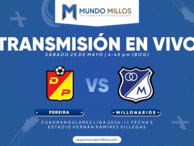 Pereira vs Millonarios