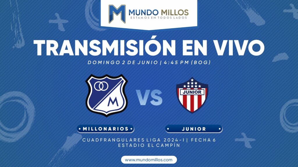 Millonarios vs Junior 2024