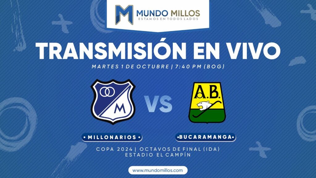 Millonarios vs Bucaramanga Copa 2024