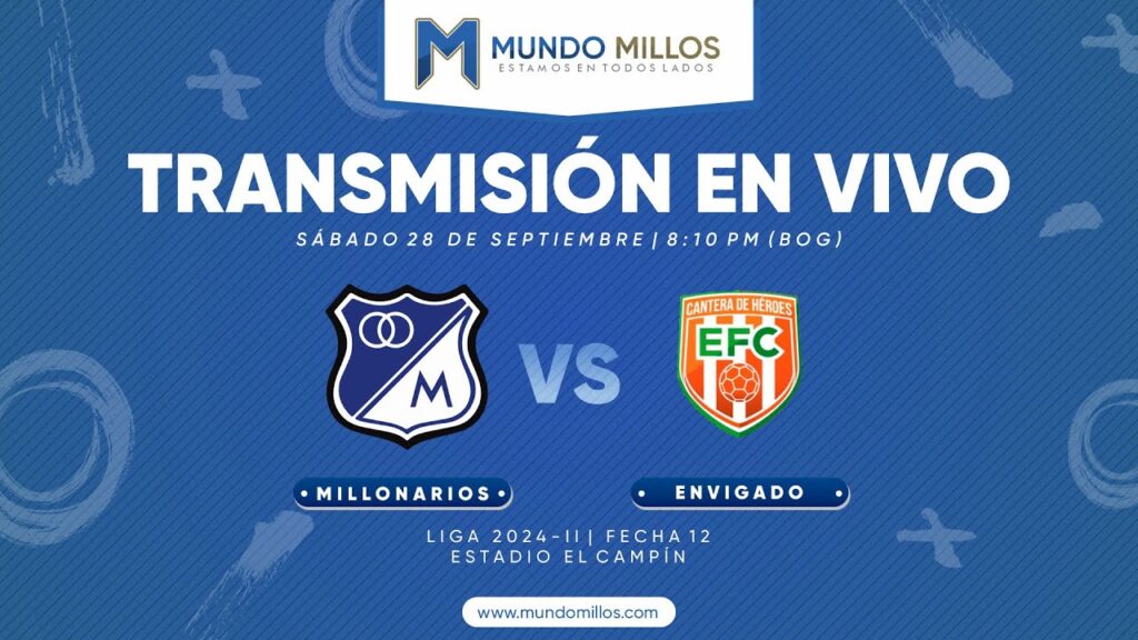 Millonarios vs Envigado 2024