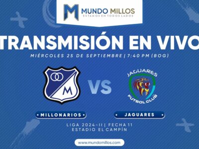 Millonarios vs Jaguares 2024