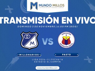 Millonarios vs Pasto 2024