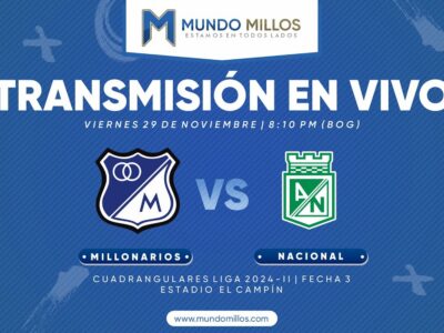 Millonarios vs Nacional 2024