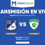 Millonarios vs La Equidad 2025