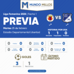 La previa Pasto vs Millonarios Liga Femenina 2025