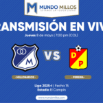En vivo Millonarios vs Pereira