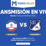 En vivo Alianza FC vs Millonarios Liga Femenina 2025