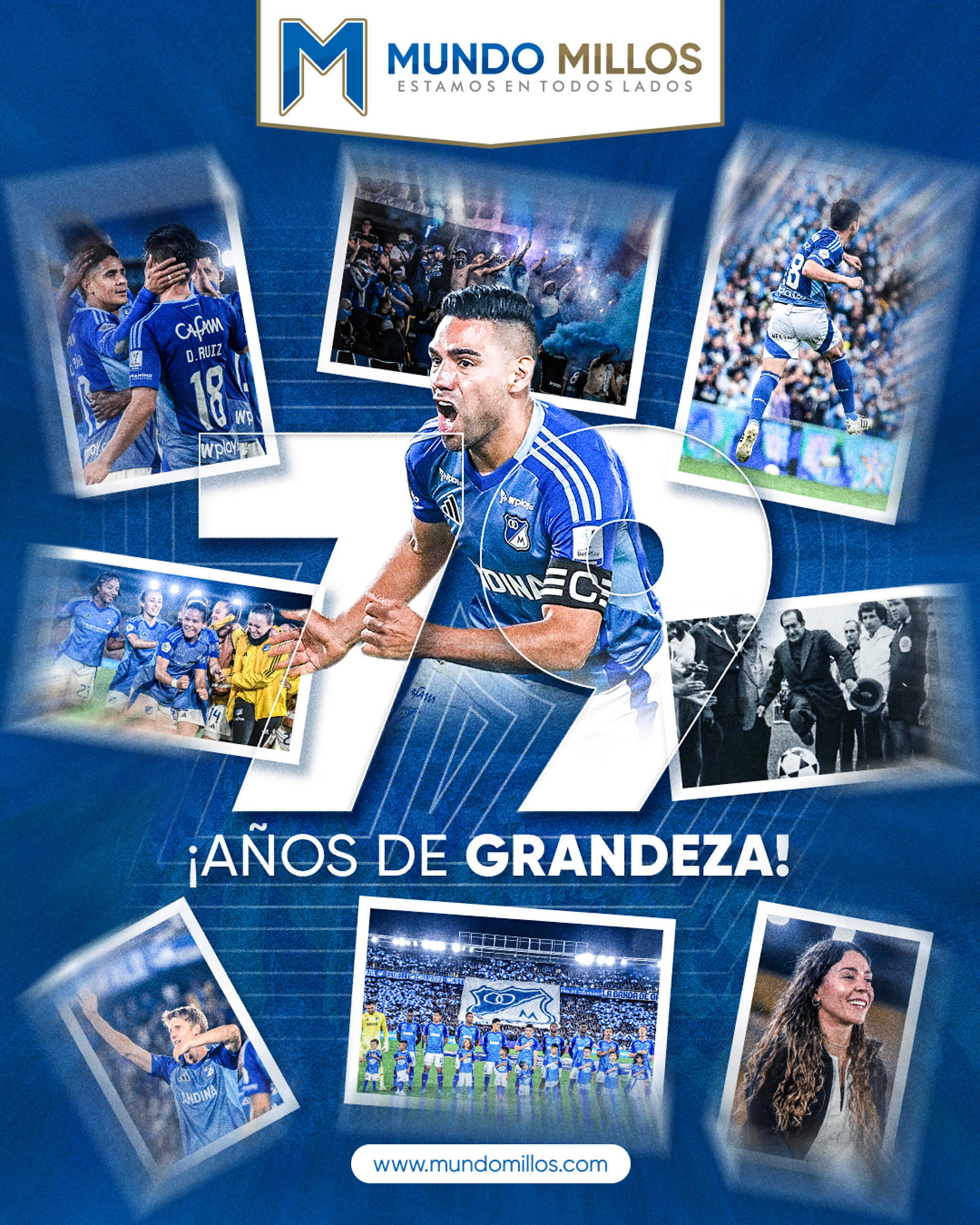 Feliz cumpleaños Millonarios - 79 años de grandeza