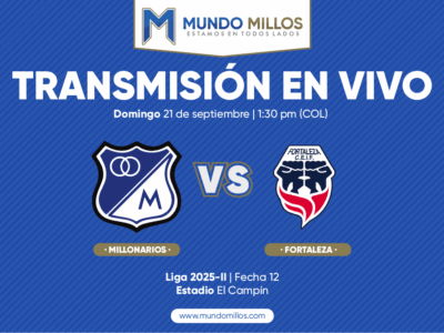 Millonarios vs Fortaleza Finalización 2025