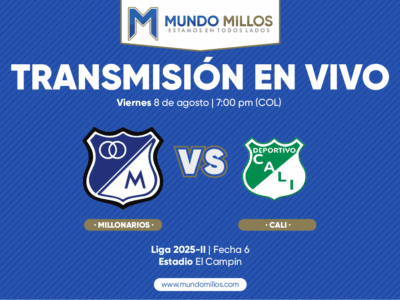 Millonarios vs Cali 2025