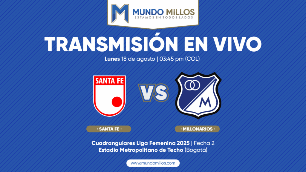 Santa Fe vs Millonarios Cuadrangulares Liga Femenina 2025